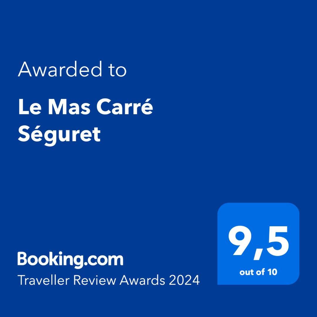 Le Mas Carre Séguret Exterior foto
